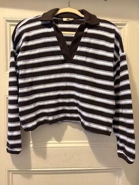 Madewell Relaxed Stripe Polo Shirt